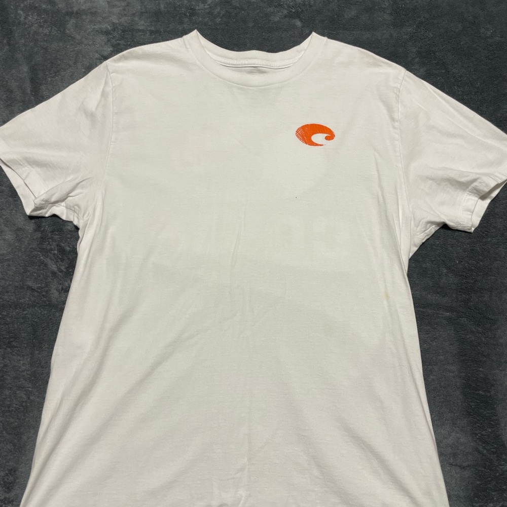 White Costa T-Shirt Size Large